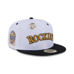 Sale Colorado Rockies 70th Anniversary 59FIFTY Fitted Hat - KTGCaps - Baseball caps for various teams, purchased online at a discount