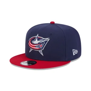Sale Columbus Blue Jackets 9FIFTY Snapback Hat - KTGCaps - Baseball caps for various teams, purchased online at a discount