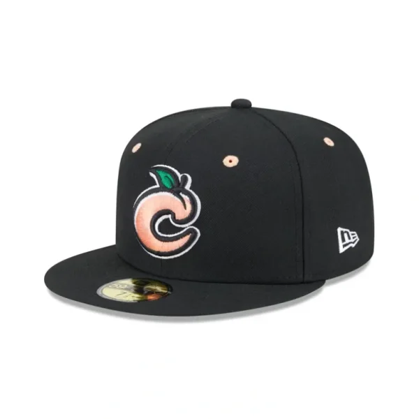 Discount Columbus Clingstones Alternate Black 59FIFTY Fitted Hat - KTGCaps - Baseball caps for various teams, purchased online at a discount