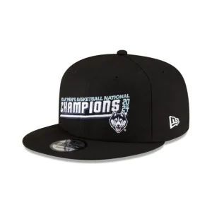 Best Sale Connecticut Huskies 2024 NCAA Division I Champions 9FIFTY Snapback Hat - KTGCaps - Baseball caps for various teams, purchased online at a discount