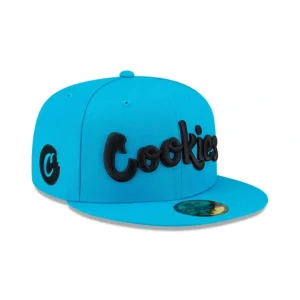 Outlet Cookies Bright Blue 59FIFTY Fitted Hat - KTGCaps - Baseball caps for various teams, purchased online at a discount