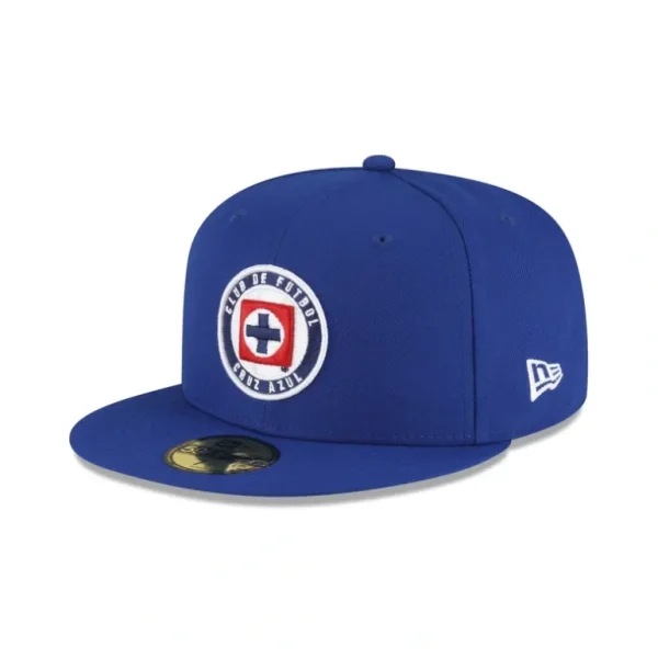 Discount Cruz Azul 59FIFTY Fitted Hat - KTGCaps - Baseball caps for various teams, purchased online at a discount