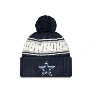 Best Dallas Cowboys 2024 Cold Weather Kids Pom Knit Hat - KTGCaps - Baseball caps for various teams, purchased online at a discount