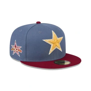 Outlet Dallas Cowboys Deep Blue 59FIFTY Fitted Hat - KTGCaps - Baseball caps for various teams, purchased online at a discount