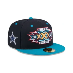 Hot Dallas Cowboys Navy Super Bowl Side Patch 59FIFTY Fitted Hat - KTGCaps - Baseball caps for various teams, purchased online at a discount