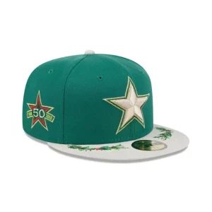 Sale Dallas Cowboys Novelty Holly 59FIFTY Fitted Hat - KTGCaps - Baseball caps for various teams, purchased online at a discount
