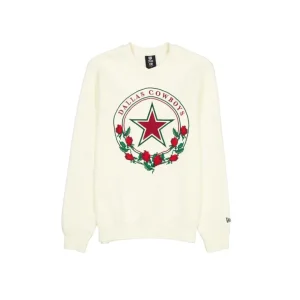 New Dallas Cowboys Novelty Stitch Crewneck - KTGCaps - Baseball caps for various teams, purchased online at a discount