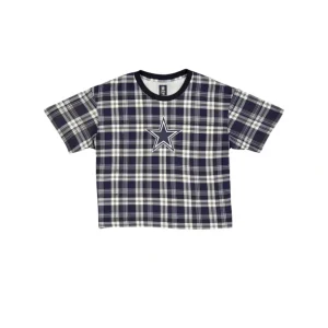 Online Dallas Cowboys 3rd Down Plaid Womens TShirt - KTGCaps - Baseball caps for various teams, purchased online at a discount