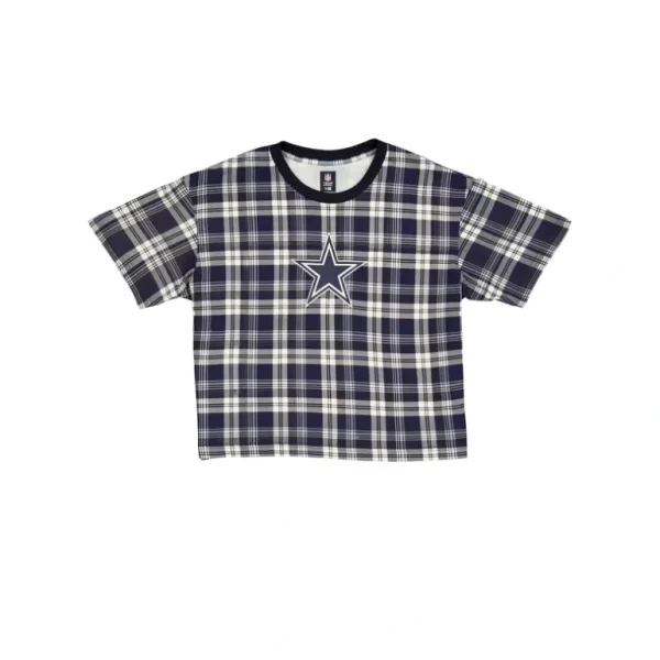 Online Dallas Cowboys 3rd Down Plaid Womens TShirt - KTGCaps - Baseball caps for various teams, purchased online at a discount
