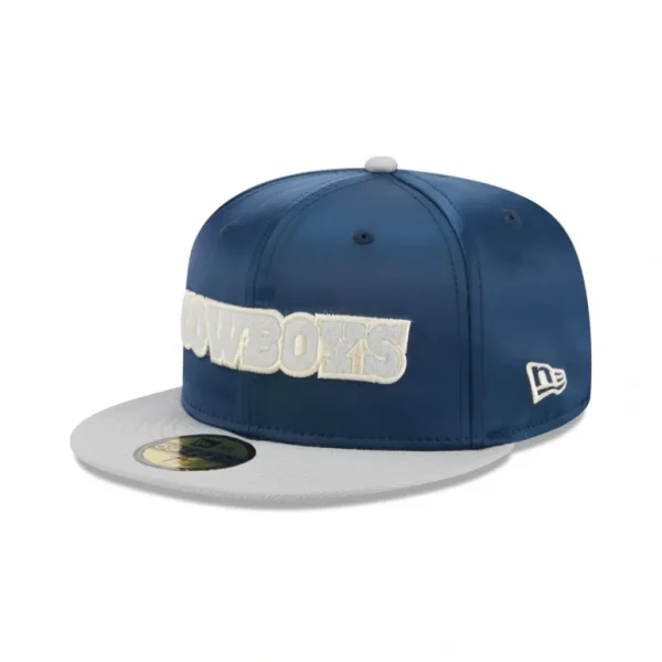 Shop Dallas Cowboys Satin 59FIFTY Fitted Hat - KTGCaps - Baseball caps for various teams, purchased online at a discount