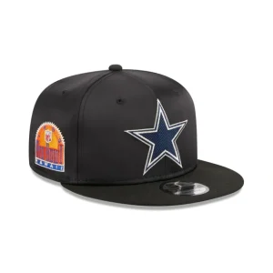 Sale Dallas Cowboys Satin 9FIFTY Snapback Hat - KTGCaps - Baseball caps for various teams, purchased online at a discount
