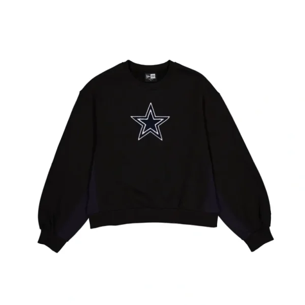 Outlet Dallas Cowboys Sport Night Womens Crewneck - KTGCaps - Baseball caps for various teams, purchased online at a discount