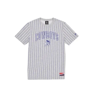 Best Dallas Cowboys Throwback Gray Pinstripe TShirt - KTGCaps - Baseball caps for various teams, purchased online at a discount