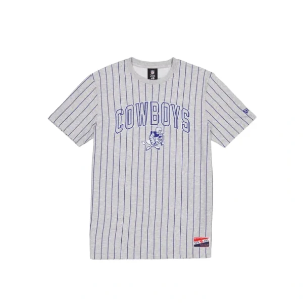 Best Dallas Cowboys Throwback Gray Pinstripe TShirt - KTGCaps - Baseball caps for various teams, purchased online at a discount