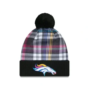 Shop Denver Broncos 2024 Crucial Catch Sport Pom Knit Hat - KTGCaps - Baseball caps for various teams, purchased online at a discount