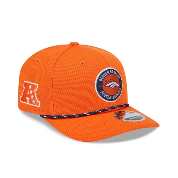 Shop Denver Broncos 2024 Sideline 9SEVENTY StretchSnap Hat - KTGCaps - Baseball caps for various teams, purchased online at a discount