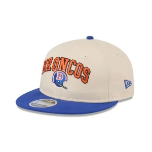 Best Sale Denver Broncos Historic Helmet Retro Crown 9FIFTY Snapback Hat - KTGCaps - Baseball caps for various teams, purchased online at a discount