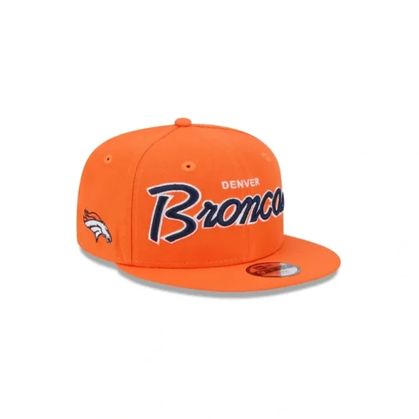 Shop Denver Broncos Script Kids 9FIFTY Snapback Hat - KTGCaps - Baseball caps for various teams, purchased online at a discount