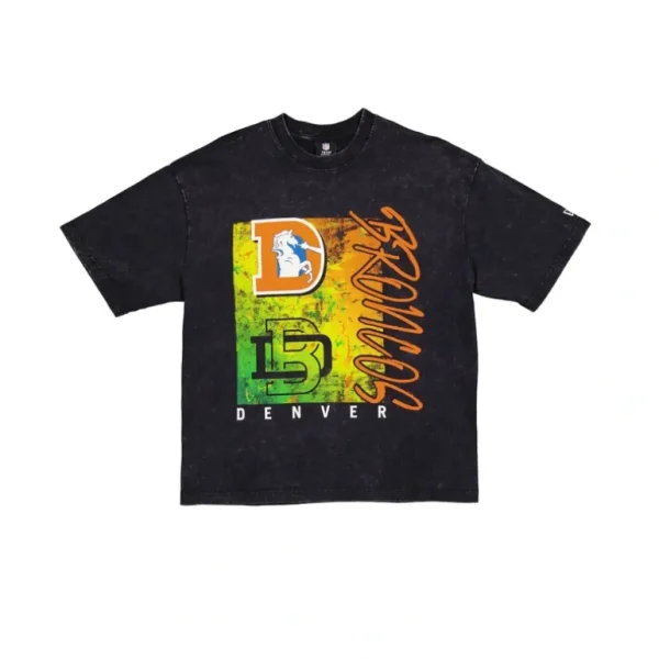 Store Denver Broncos Sport Classics Boxy Black TShirt - KTGCaps - Baseball caps for various teams, purchased online at a discount