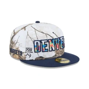 Shop Denver Nuggets 2024 Country x City Realtree 59FIFTY Fitted Hat - KTGCaps - Baseball caps for various teams, purchased online at a discount