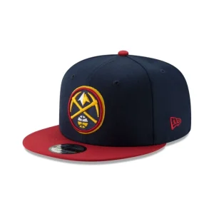 Hot Denver Nuggets Basic Two Tone 9FIFTY Snapback Hat - KTGCaps - Baseball caps for various teams, purchased online at a discount