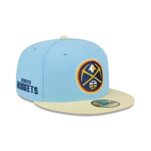 Store Denver Nuggets Doscientos Blue 59FIFTY Fitted Hat - KTGCaps - Baseball caps for various teams, purchased online at a discount
