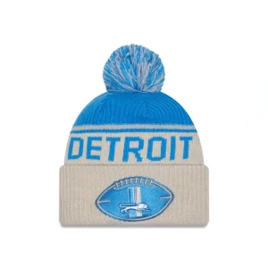 New Detroit Lions 2024 Cold Weather Historic Pom Knit Hat - KTGCaps - Baseball caps for various teams, purchased online at a discount