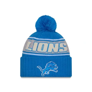 Best Detroit Lions 2024 Cold Weather Kids Pom Knit Hat - KTGCaps - Baseball caps for various teams, purchased online at a discount