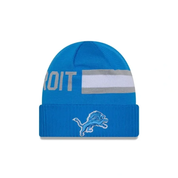 Best Detroit Lions 2024 Cold Weather Tech Knit Beanie - KTGCaps - Baseball caps for various teams, purchased online at a discount