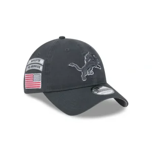 Outlet Detroit Lions 2024 Salute to Service 9TWENTY Adjustable Hat - KTGCaps - Baseball caps for various teams, purchased online at a discount