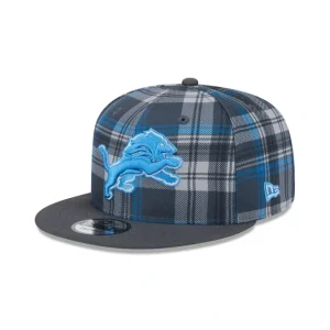 Hot Detroit Lions 2024 Sideline Statement Gray 9FIFTY Snapback Hat - KTGCaps - Baseball caps for various teams, purchased online at a discount