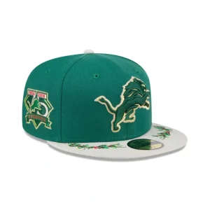Sale Detroit Lions Novelty Holly 59FIFTY Fitted Hat - KTGCaps - Baseball caps for various teams, purchased online at a discount