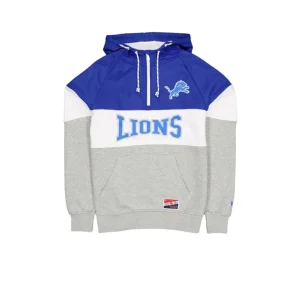 Best Sale Detroit Lions Throwback Color Block Hoodie - KTGCaps - Baseball caps for various teams, purchased online at a discount