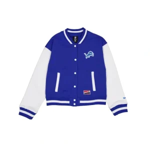 Shop Detroit Lions Throwback Fleece Womens Jacket - KTGCaps - Baseball caps for various teams, purchased online at a discount