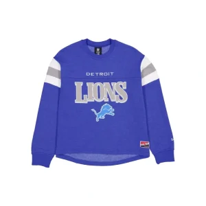 Online Detroit Lions Throwback Womens Crewneck - KTGCaps - Baseball caps for various teams, purchased online at a discount