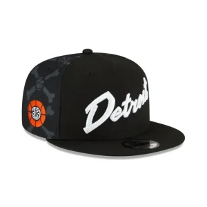 Best Detroit Pistons 2023 City Edition 9FIFTY Snapback Hat - KTGCaps - Baseball caps for various teams, purchased online at a discount