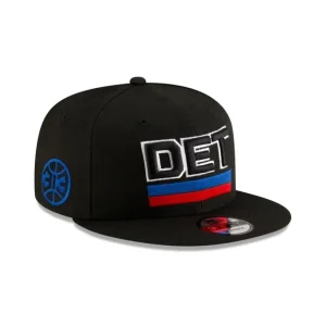 New Detroit Pistons 2024 Statement Edition 9FIFTY Snapback Hat - KTGCaps - Baseball caps for various teams, purchased online at a discount
