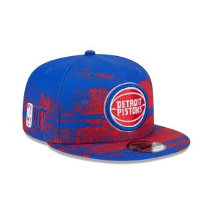 New Detroit Pistons 2024 TipOff 9FIFTY Snapback Hat - KTGCaps - Baseball caps for various teams, purchased online at a discount