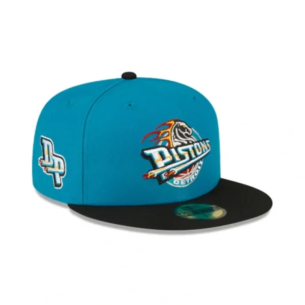 Best Sale Detroit Pistons Classic Edition 59FIFTY Fitted Hat - KTGCaps - Baseball caps for various teams, purchased online at a discount