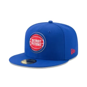Sale Detroit Pistons Team Color 59FIFTY Fitted Hat - KTGCaps - Baseball caps for various teams, purchased online at a discount