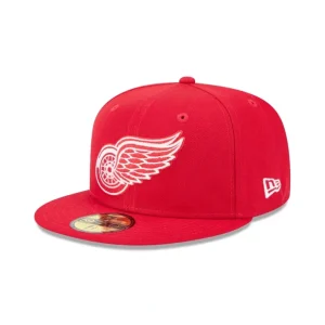 Sale Detroit Red Wings 59FIFTY Fitted Hat - KTGCaps - Baseball caps for various teams, purchased online at a discount