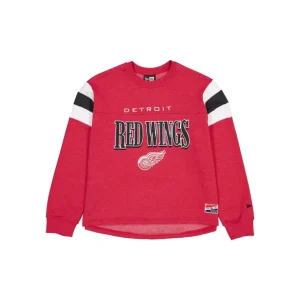 Best Sale Detroit Red Wings Throwback Womens Crewneck - KTGCaps - Baseball caps for various teams, purchased online at a discount