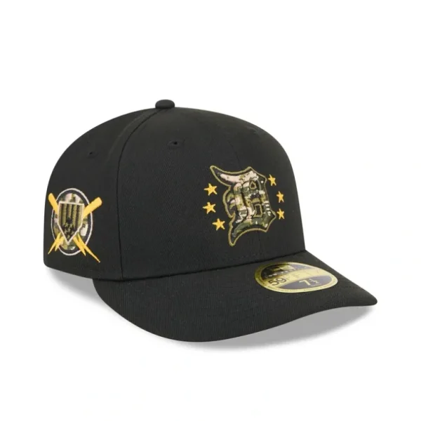 Sale Detroit Tigers Armed Forces Day 2024 Low Profile 59FIFTY Fitted Hat - KTGCaps - Baseball caps for various teams, purchased online at a discount