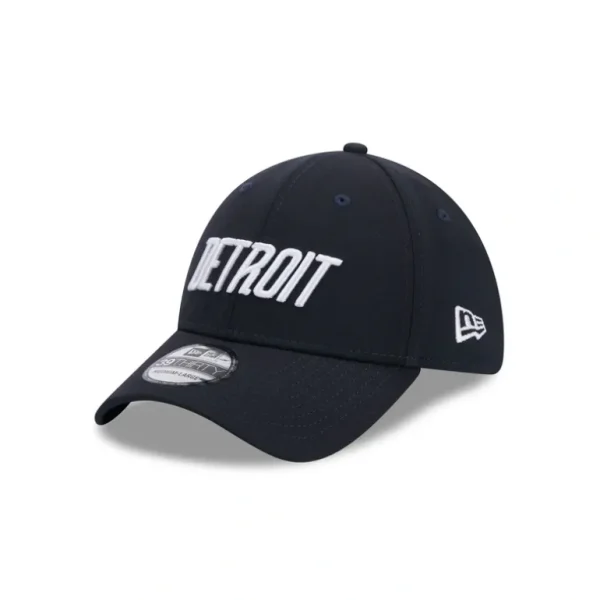 Best Sale Detroit Tigers City Connect 39THIRTY Stretch Fit Hat - KTGCaps - Baseball caps for various teams, purchased online at a discount