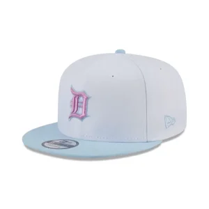 Outlet Detroit Tigers Color Pack White 9FIFTY Snapback Hat - KTGCaps - Baseball caps for various teams, purchased online at a discount