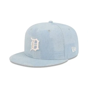 New Detroit Tigers Denim Patchwork 9FIFTY Snapback Hat - KTGCaps - Baseball caps for various teams, purchased online at a discount