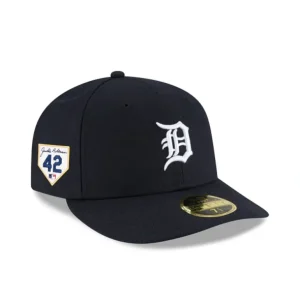 Hot Detroit Tigers Jackie Robinson Day 2024 Low Profile 59FIFTY Fitted Hat - KTGCaps - Baseball caps for various teams, purchased online at a discount