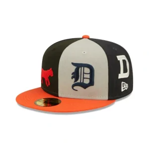Sale Detroit Tigers Logo Pinwheel 59FIFTY Fitted Hat - KTGCaps - Baseball caps for various teams, purchased online at a discount