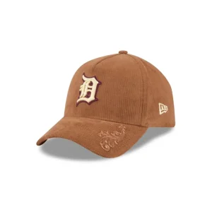 Best Detroit Tigers Ornamental Cord 9FORTY AFrame Snapback Hat - KTGCaps - Baseball caps for various teams, purchased online at a discount