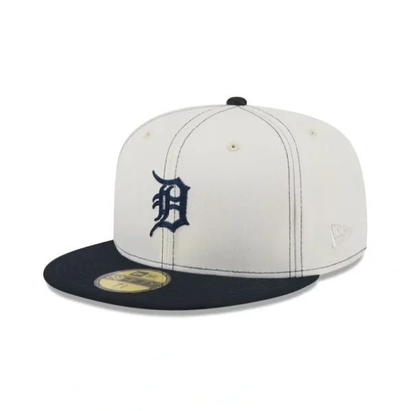 Sale Detroit Tigers Sandy Linen 59FIFTY Fitted Hat - KTGCaps - Baseball caps for various teams, purchased online at a discount